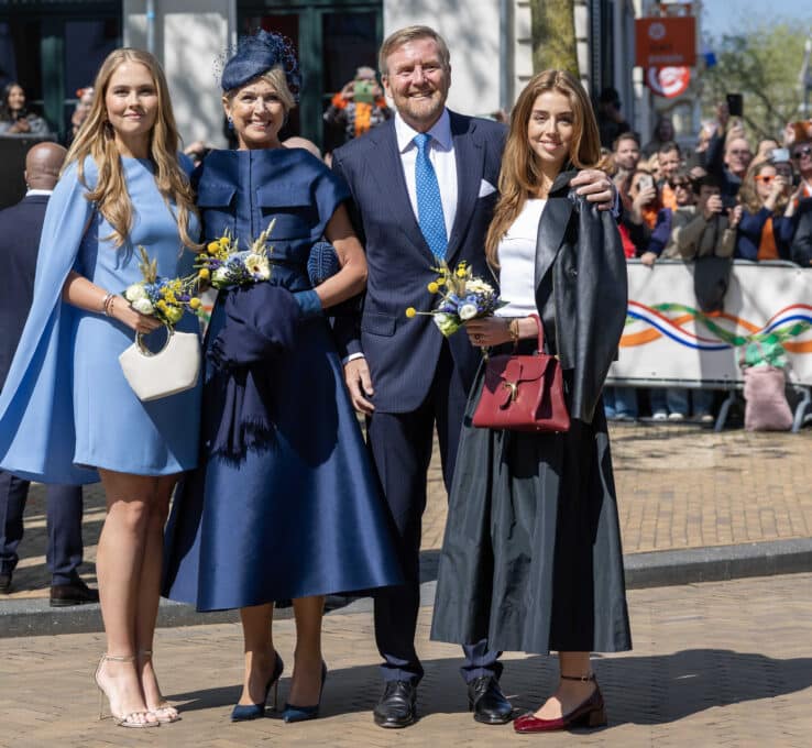 Die niederländische Königsfamilie feiert den Königstag 2025