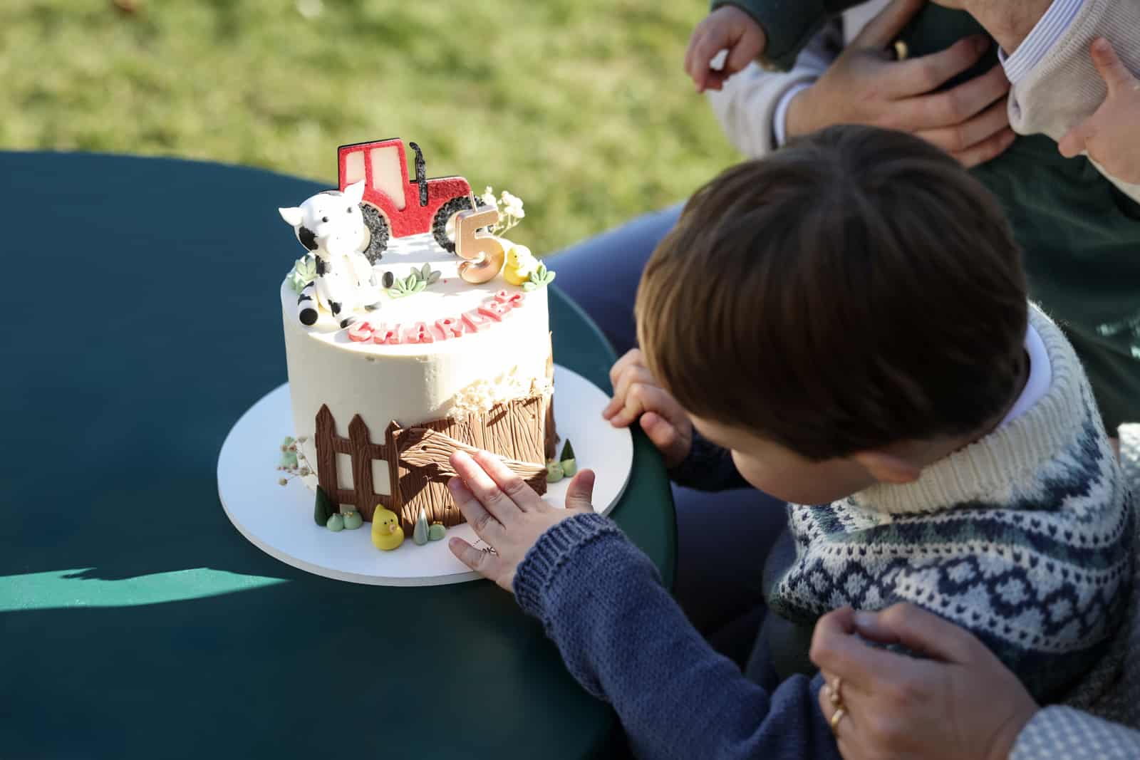 Bauernhoftorte für Prinz Charles