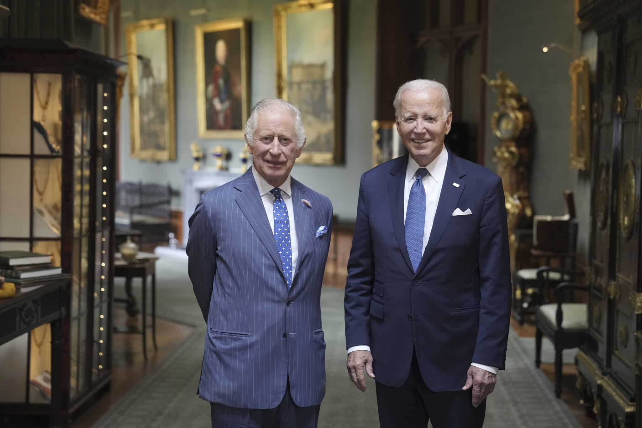 Juli 2023: König Charles bei einem Treffen mit US-Präsident Joe Biden