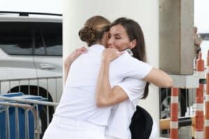 Prinzessin Leonor von Spanien feiert Wiedersehen mit Königin Letizia