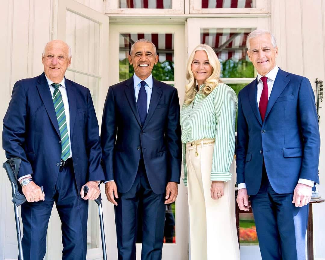 News norwegische Royals: Mette-Marit trifft Obama