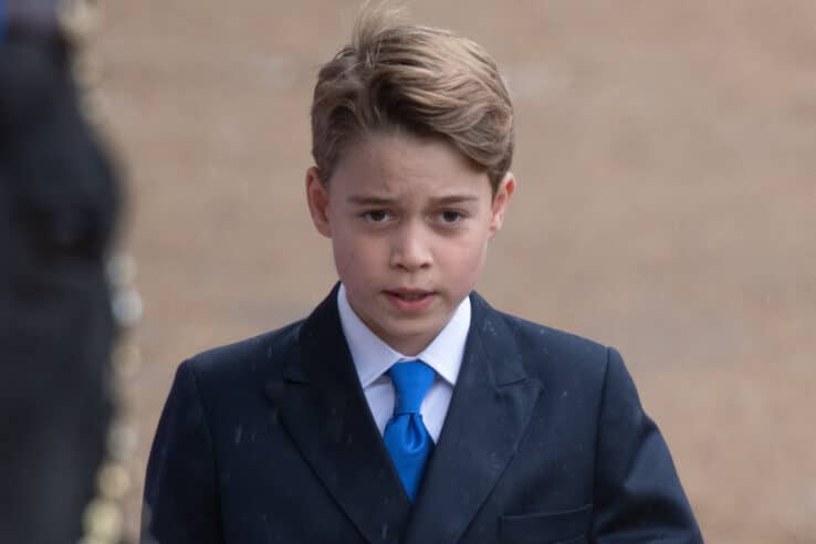 Prinz George muss sich an eine besondere Regel halten